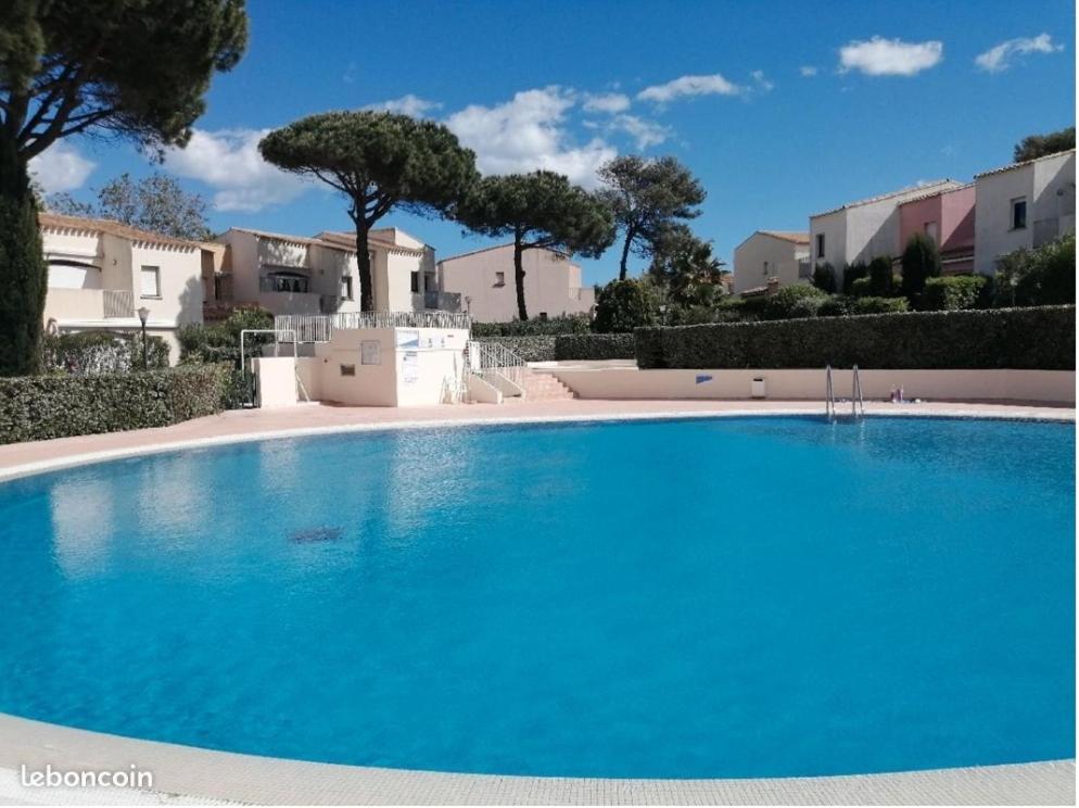 Cap D'Agde Port Lano T2 Clim, Piscine, Tennis Et Parking 外观 照片